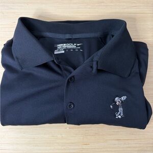 Nike Golf Men's Black Polo Shirt Disney Mickey Mouse XXL